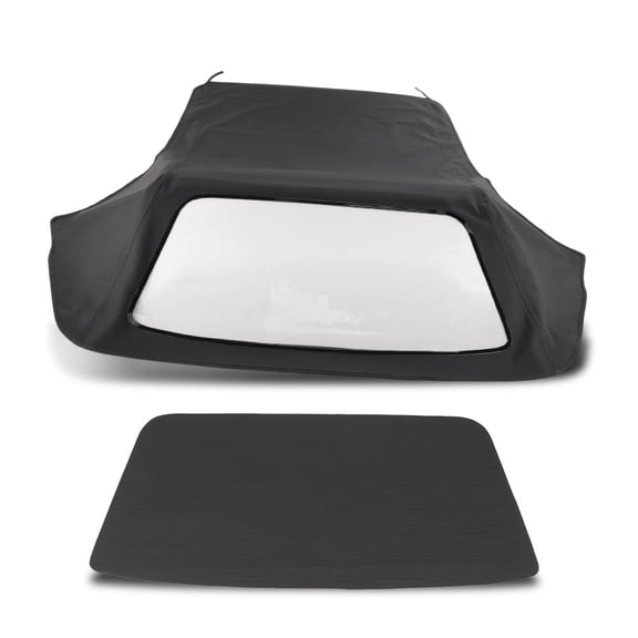 Convertible Soft Top & Plastic Window Fit For 1986-1993 BMW 3-Series E30 E36