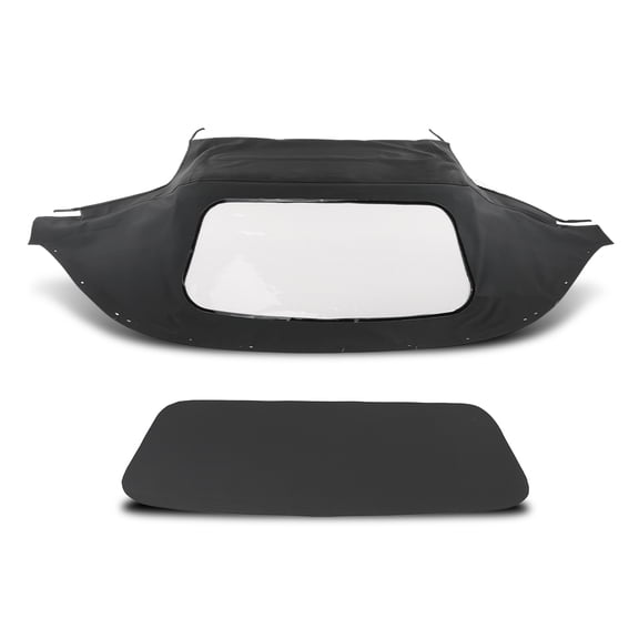 Convertible Soft Top w/Plastic Window Black | Fit for Mazda Miata 1990-2005