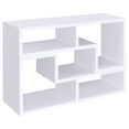 thumbnail image 1 of Velma Multipurpose TV Stand and Bookshelf White, 1 of 20