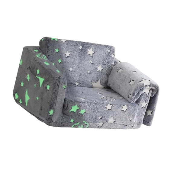 Convertible Toddler Couch Fold Up Sofa For Breathable And Lightweight Portable Design
