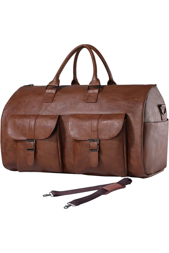 Convertible Travel Garment Bag,Carry  Garment Duffel Bag for Men Women - 2 in 1  Suitcase Suit Business Travel Bag