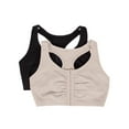 thumbnail image 1 of Fruit of the Loom Women's Front Close Cotton Racerback Bra, 1 of 6