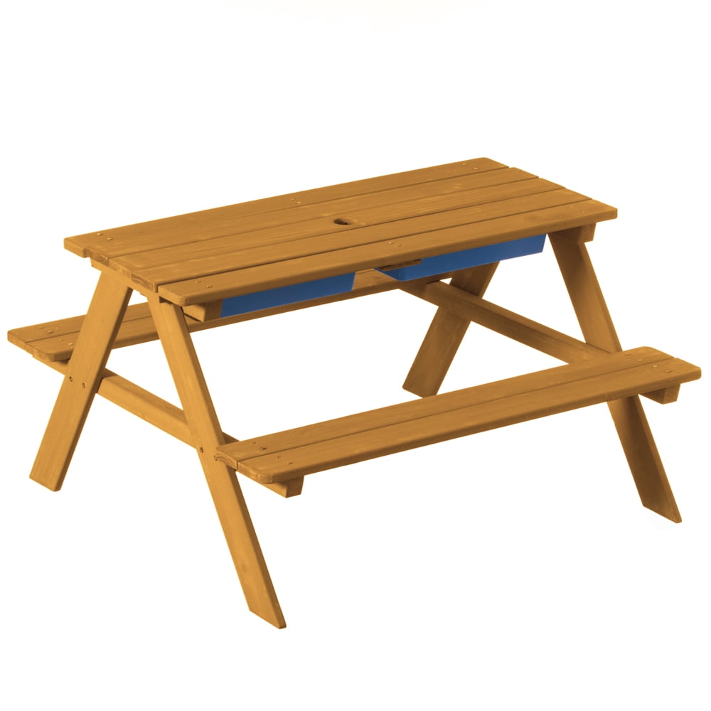 Convertible Wooden Sand and Water Table for your Toddlers Outdoor ...
