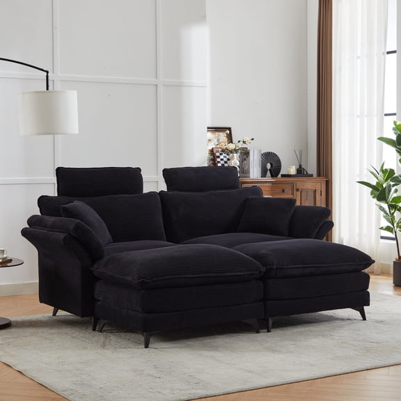 Convertible to Loveseat | Flexible Usage | Compact Living Areas