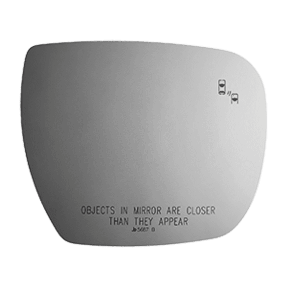 Convex 6 15/16 inches Side View Replacement Mirror for Kia K900 2015-2017 Passenger Side