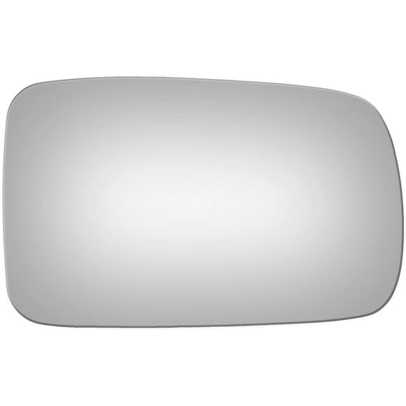 Convex Passenger Side Manual Mirror Glass for 91-95 Chrysler Town & Country W/O Baking Plate