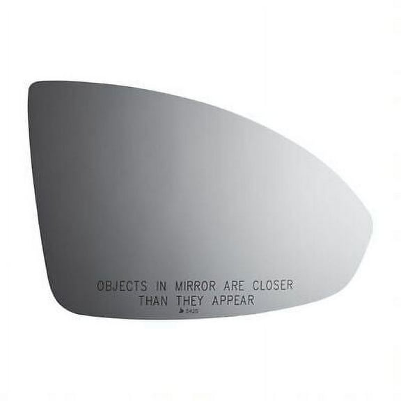 Convex Passenger Side Mirror Glass W/Heat Grid for 11-16 Chevrolet Cruze Burco 5425 W/O Baking Plate