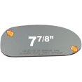 thumbnail image 1 of Convex Passenger Side Mirror Glass for 1998-2001 Mercedes-Benz ML320 W/O Baking Plate, 1 of 4