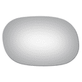 thumbnail image 1 of Convex Passenger Side Mirror Glass for Ford Escort 1981-1990 W/O Baking Plate, 1 of 3