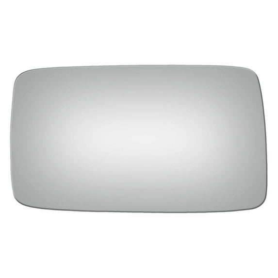 Convex Passenger Side Mirror Replacement Glass for 1994-1998 Volkswagen Golf W/O Baking Plate