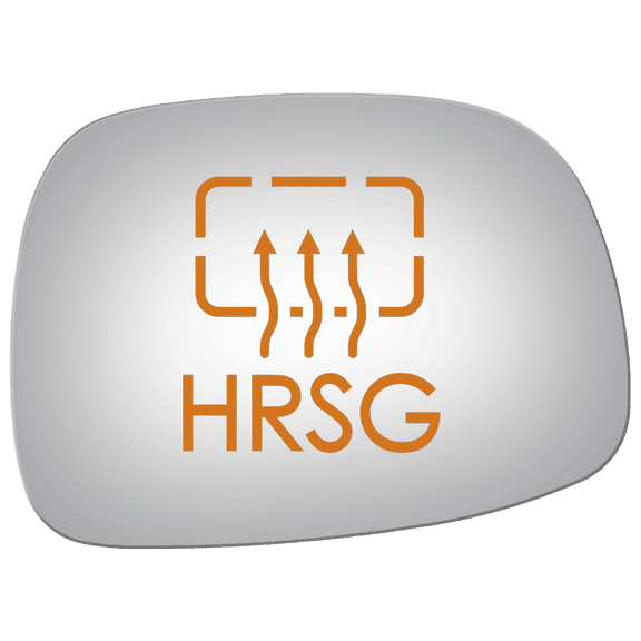 Convex Passenger Side Power Mirror Glass for 02-07 Buick Rendezvous W/O Baking Plate