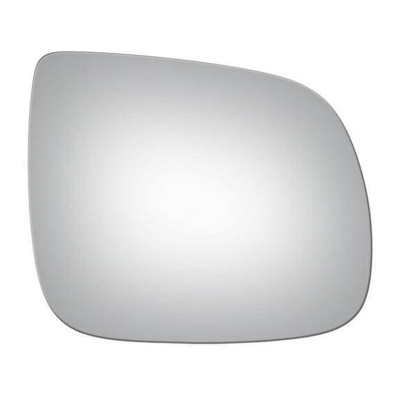 Convex Passenger Side Power Mirror Replacement Glass for 2009-2016 Audi Q5 W/O Baking Plate