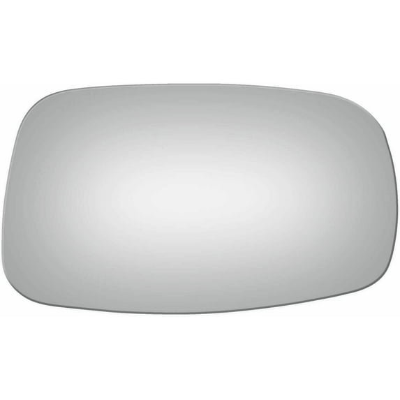 Convex Passenger Side Power Replacement Mirror Glass for 94-97 Mazda B2300 W/O Baking Plate