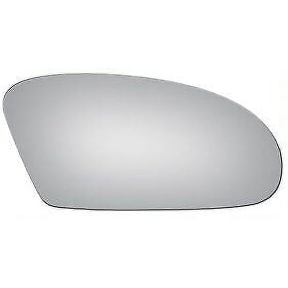 Convex Passenger Side Power Replacement Mirror Glass for 95-97 Ford Probe W/O Baking Plate