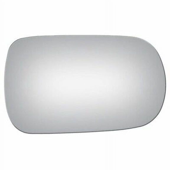 Convex Passenger Side Replacement Mirror Glass Fits 1991-1996 Infiniti G20 W/O Baking Plate