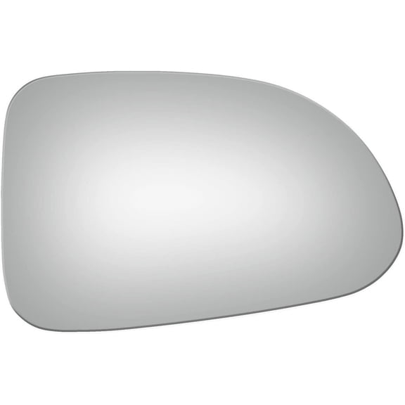 Convex Passenger Side Replacement Mirror Glass Fits 2000-2009 Honda S2000 W/O Baking Plate