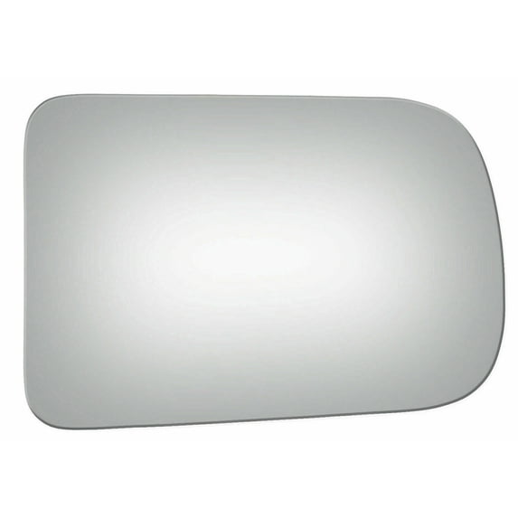 Convex Passenger Side Replacement Mirror Glass for 1987-1989 Isuzu Impulse W/O Baking Plate