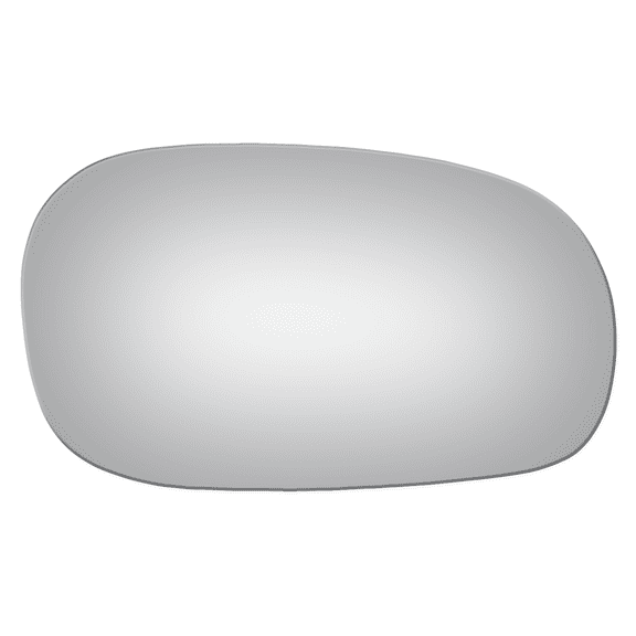 Convex Passenger Side Replacement Mirror Glass for 1995-1998 Hyundai Sonata W/O Baking Plate