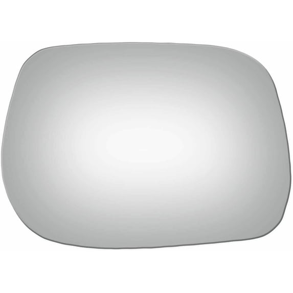 Convex Passenger Side Replacement Mirror Glass for 2004-2005 Toyota Rav4 W/O Baking Plate