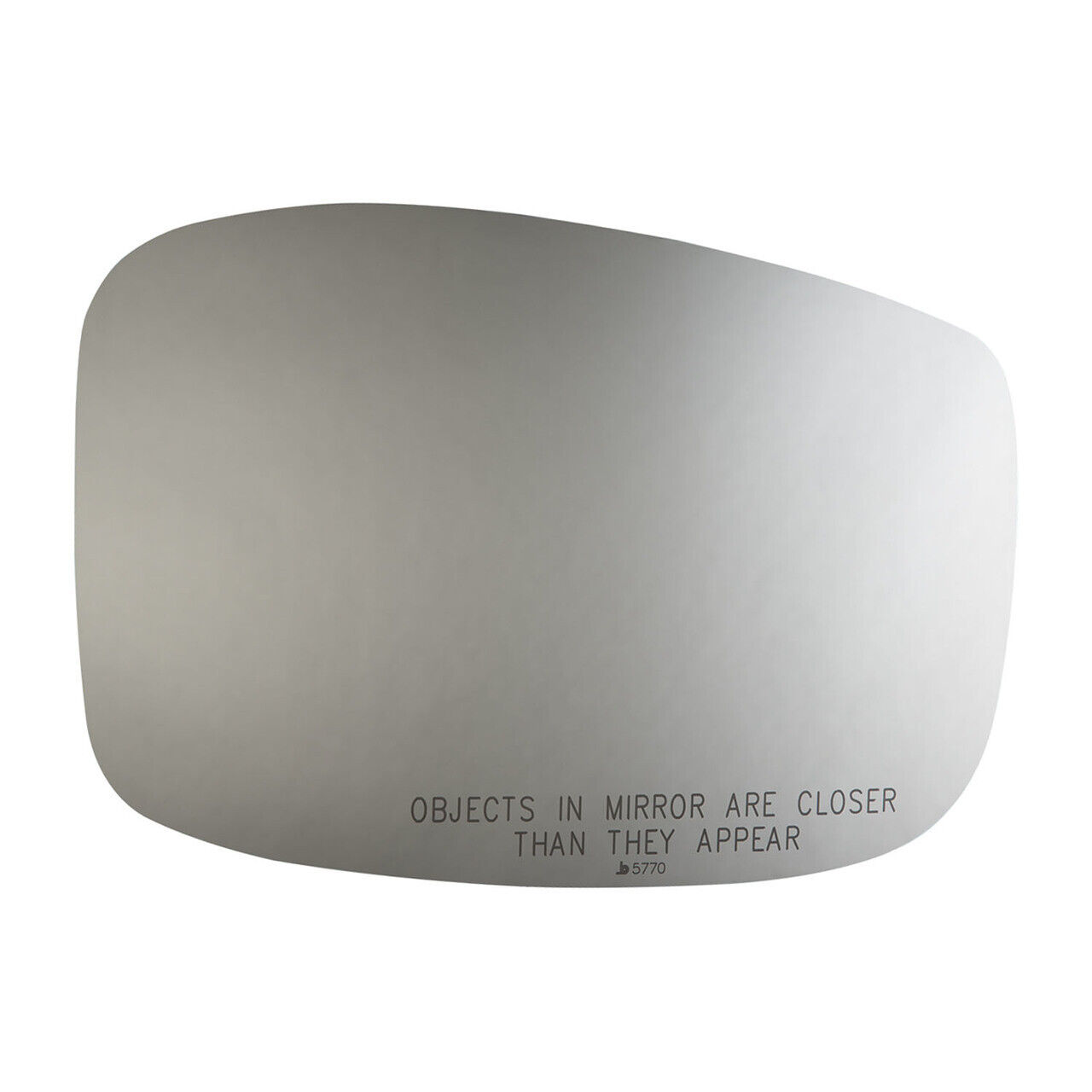 Convex Passenger Side Replacement Mirror Glass for 20182019 JEEP WRANGLER W/O Baking Plate