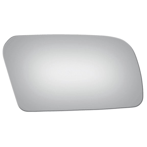 Convex Passenger Side Replacement Mirror Glass for 88-92 Mazda 626, MX-6 W/O Baking Plate