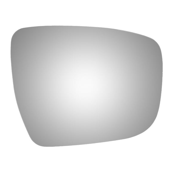 Convex Passenger Side Replacement Mirror Glass for Nissan Rogue Sport 2017-2019 W/O Baking Plate