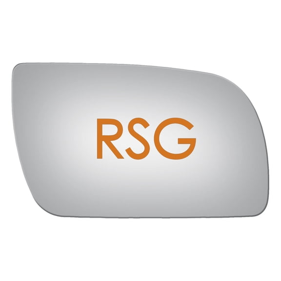 Convex Power Passenger Side Mirror Glass for 1999-2000 Cadillac Escalade W/O Baking Plate