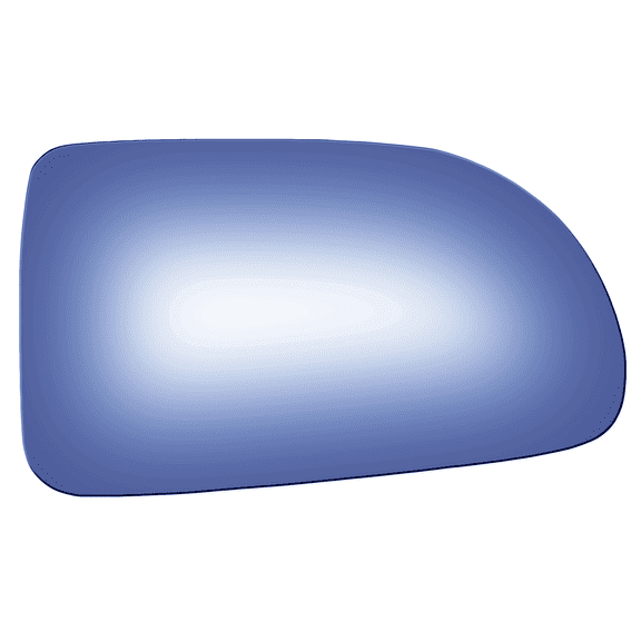 Convex Power Passenger Side Replacement Mirror Glass for 86-88 Mazda RX-7 W/O Baking Plate