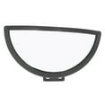 Convex Rearview Mirror ABS and Glass Broad Vision Range Half Dome