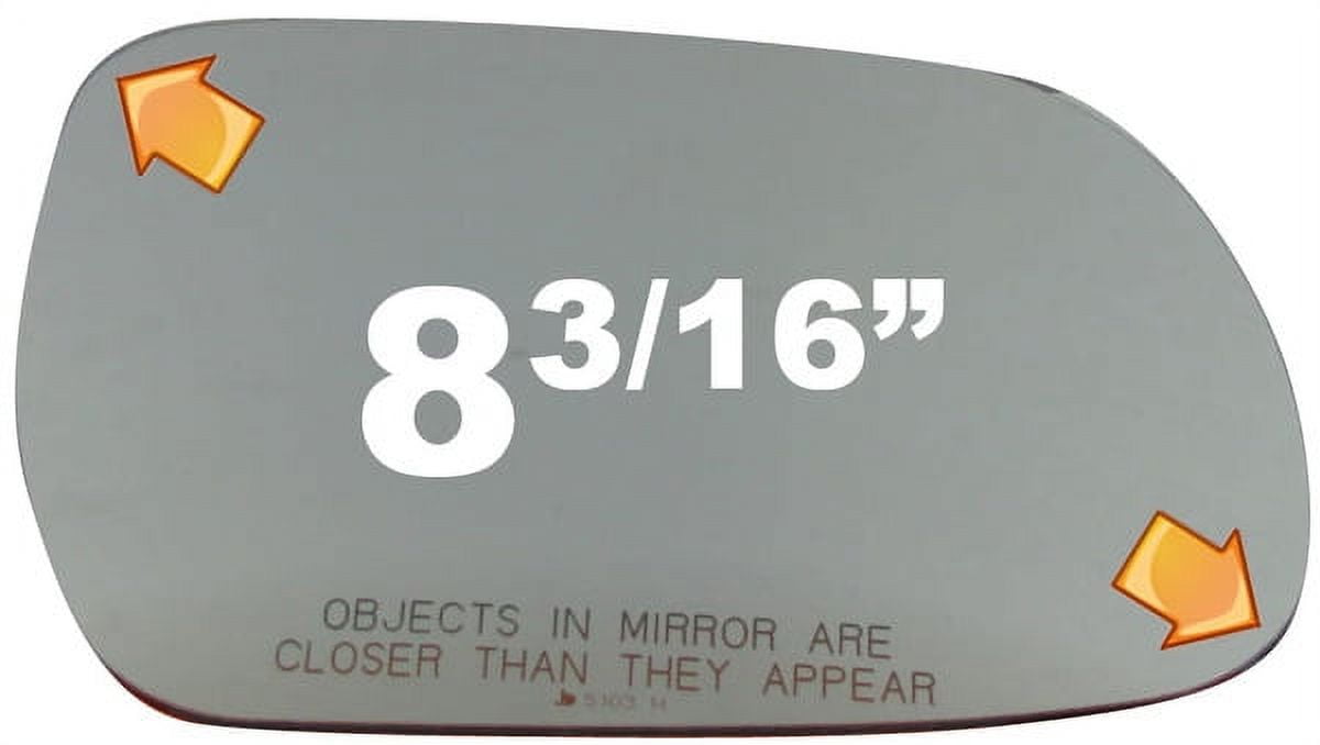 Magimaker Right Passenger Side Mirror Glass W/Backing Plate W/o Blind Spot - Foto 3