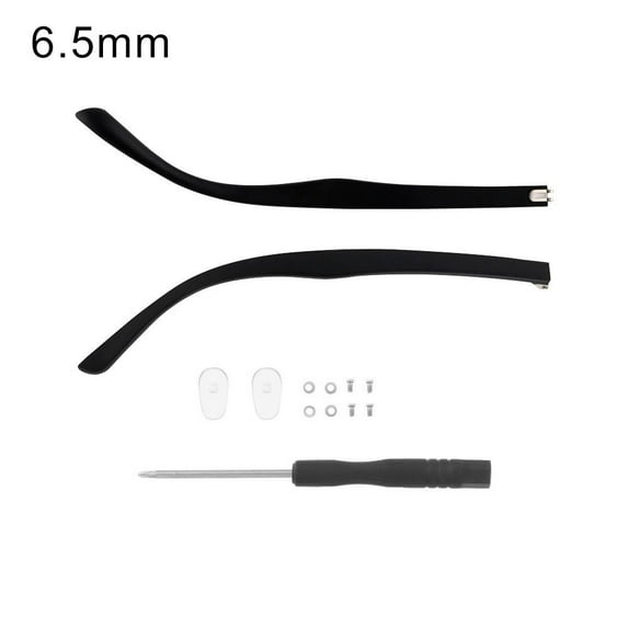Convex Tooth Universal Repair Tool Eyeglasses Replacement Leg Spectacle Frame Glasses Arm Eyewear Accessories 6.5MM