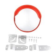 Convex Traffic Mirror 30cm Wide Angle Driveway Road Safety Convex Mirror, Vehicular Anti Collision, Blind Spot Eliminator Wide Angle Mirror for Driveways, Warehouses,Factories, Hospitals with