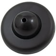 thumbnail image 1 of Convex Wall Door Stop, 2-1/4 Inches, Matte Black by Stone Harbor Hardware, 1 of 2