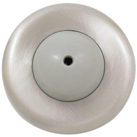 Convex Wall Door Stop, 2-1/4 Inches, Satin Nickel by Stone Harbor Hardware