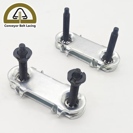 Conveyor Belt Lacing - Bolt Solid Plate Fastener – 190# | For the Belt THK. 8-14mm,25pcs/Box