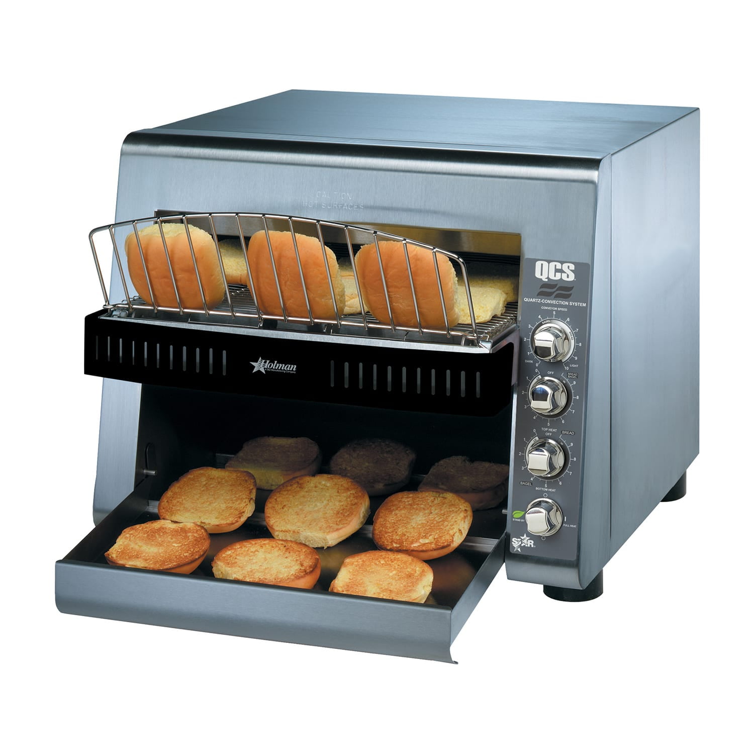 Conveyor Toaster - 1400 Slices/hr w/ 3 Product Opening, 208v/1ph