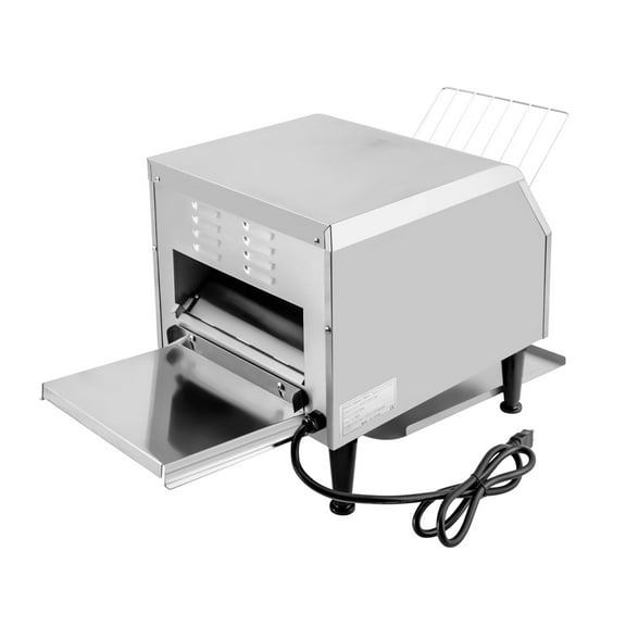 Conveyor Toaster with 2200W High-Power, Stainless Steel Construction, Adjustable Heating Modes, and Multi-Speed Control  Toasts 300 Slices Per Hour, Easy to Operate and Clean