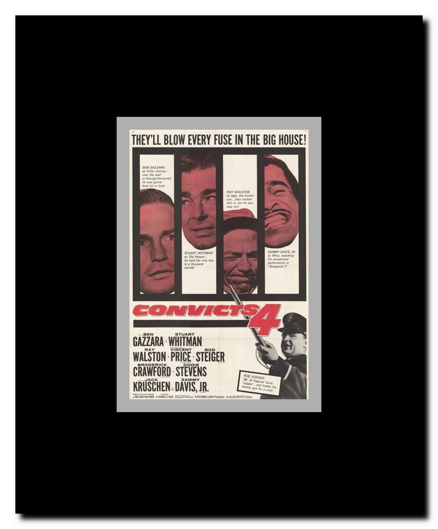 Convicts Four Framed Movie Poster