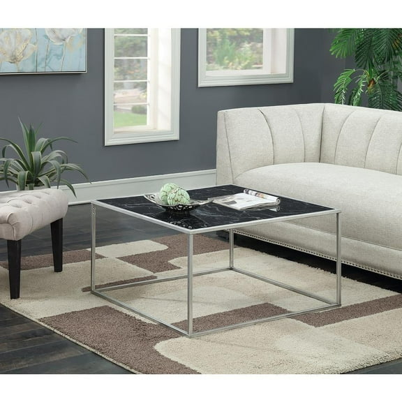 Convience Concept, Inc. Gold Coast Faux Marble Coffee Table