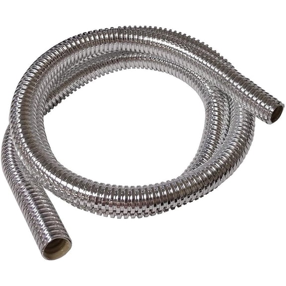 ConvoShield® Chrome Finish Aluminized Tubing - 1/4" Inside Diameter - 39" long