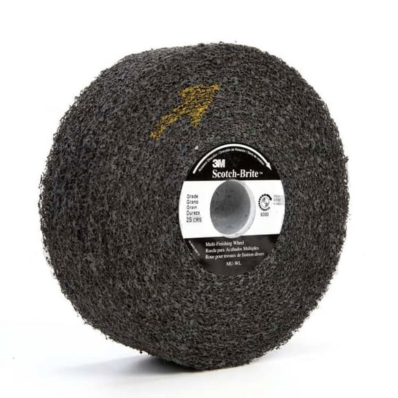 Convolute Wheel, Multi-Finishng, 6x2x1, CRS