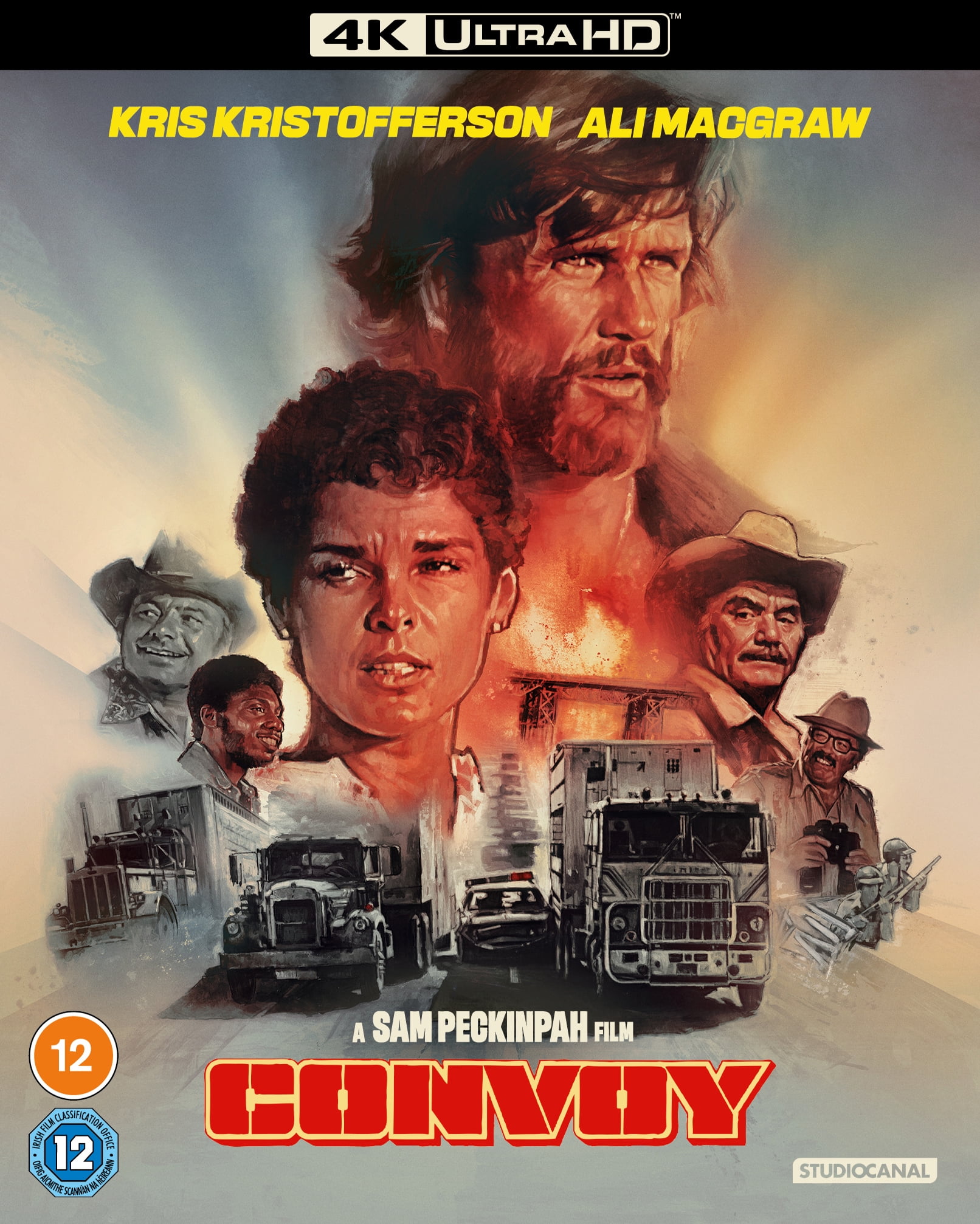 Convoy (4K Ultra HD) Madge Sinclair Brian Davies Franklyn Ajaye Ernest Borgnine Seymour Cassel