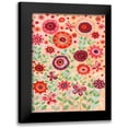 thumbnail image 1 of Conway, Kim 12x14 Black Modern Framed Museum Art Print Titled - Flower Flight, 1 of 5