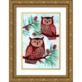 thumbnail image 1 of Conway, Kim 13x18 Gold Ornate Wood Framed with Double Matting Museum Art Print Titled - Forest Creatures VIII, 1 of 4