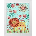 thumbnail image 1 of Conway, Kim 25x32 White Modern Wood Framed Museum Art Print Titled - Lion and Birds, 1 of 4