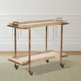 thumbnail image 1 of Conway Serving Cart in Distressed Harbor Gray, 1 of 5
