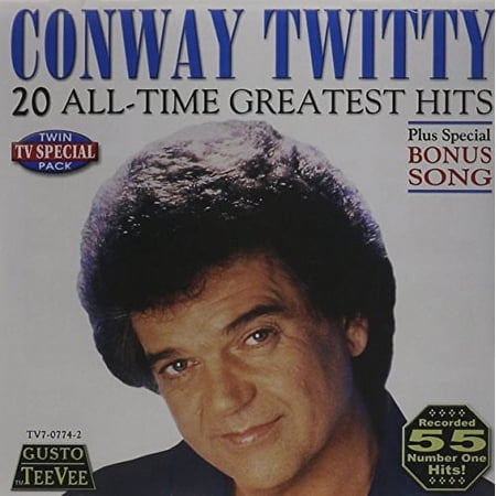 Conway Twitty - 20 All Time Greatest Hits - Music & Performance - CD
