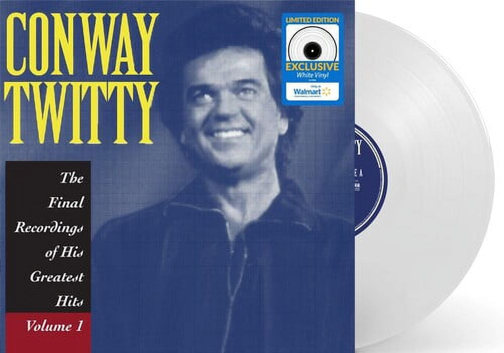 Conway Twitty - Greatest Hits (Walmart Exclusive White Vinyl) - Country LP (Curb Records)