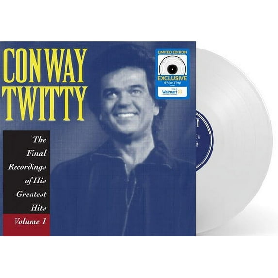 Conway Twitty - Greatest Hits (Walmart Exclusive White Vinyl) - Country LP (Curb Records)