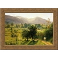 thumbnail image 1 of Conway Valley, New Hampshire 24x20 Gold Ornate Wood Framed Canvas Art by Bierstadt, Albert, 1 of 2
